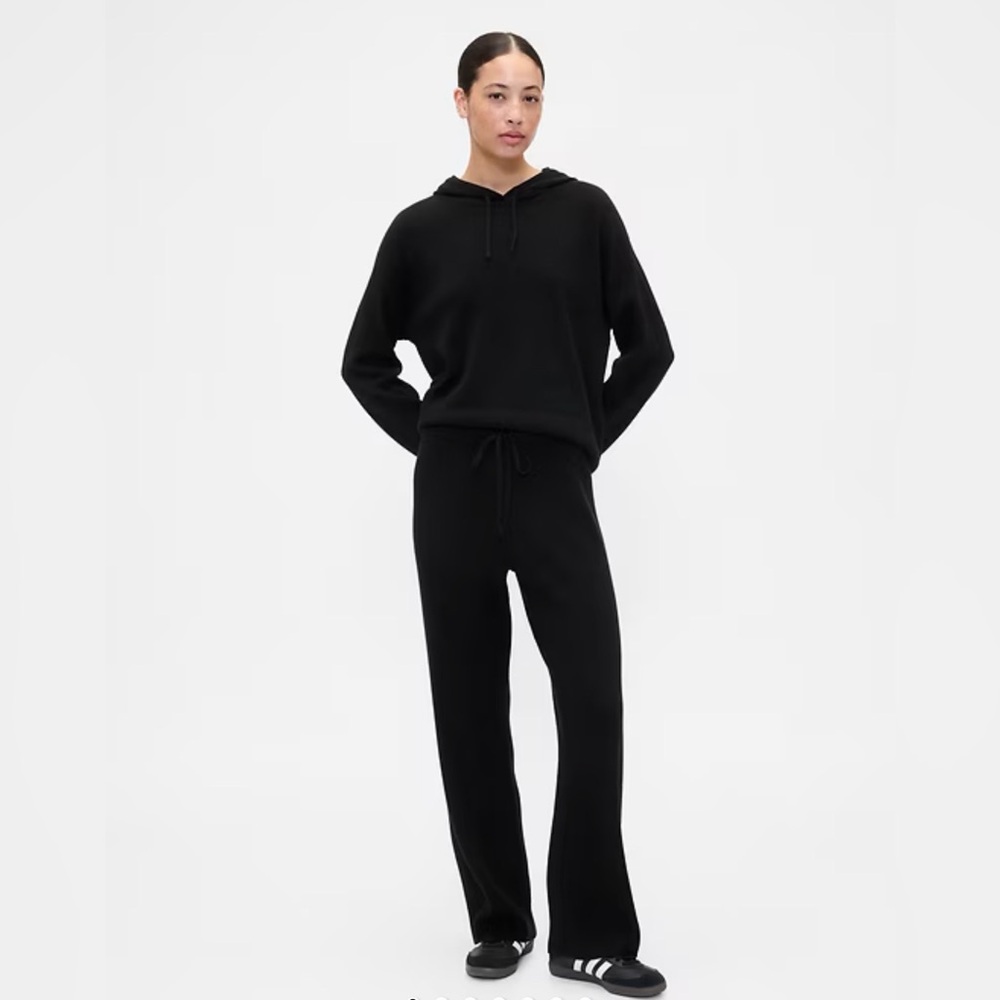 Gap Women’s CashSoft Shaker-Stitch Sweater Pants Size Small